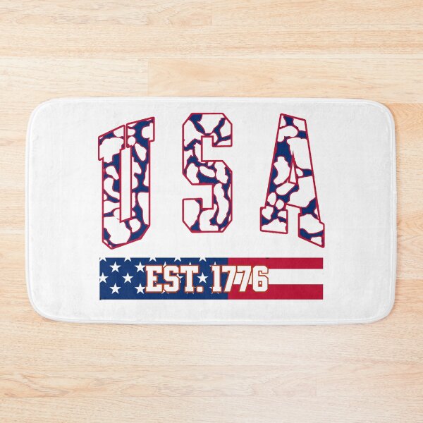 Item preview, USA Est 1776 Mosaic Varsity Patriotic Flag Design designed and sold by DjFreeq.