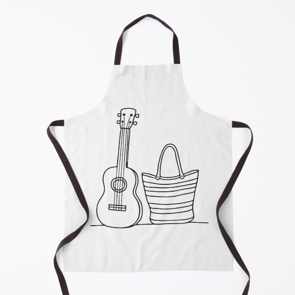 Item preview, Ukulele Next to Large Beach Bag designed and sold by rasagamastore.