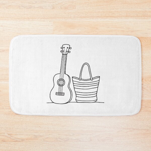 Item preview, Ukulele Next to Large Beach Bag designed and sold by rasagamastore.