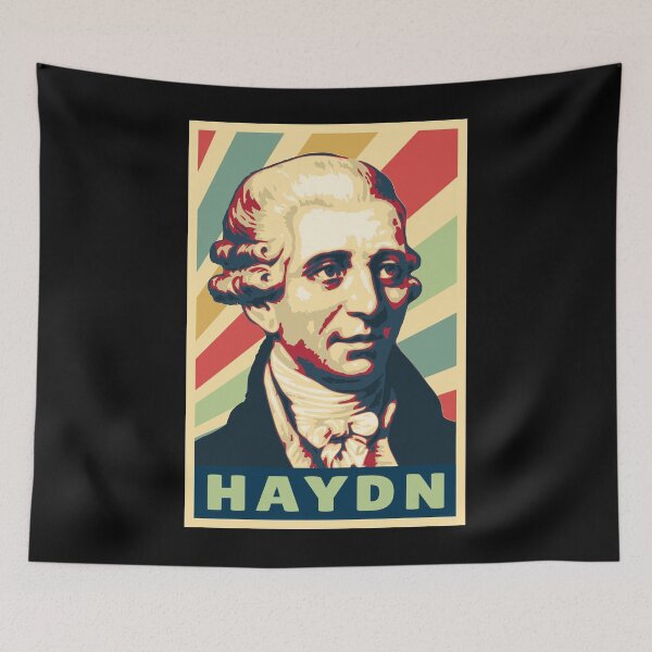Item preview, Joseph Haydn Classical Composer Pop Art Portrait designed and sold by marke770.