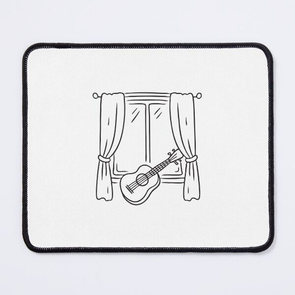 Item preview, Ukulele on Open Window Sill designed and sold by rasagamastore.