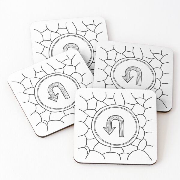 Item preview, Faded U Turn Arrow on Pavement designed and sold by rasagamastore.
