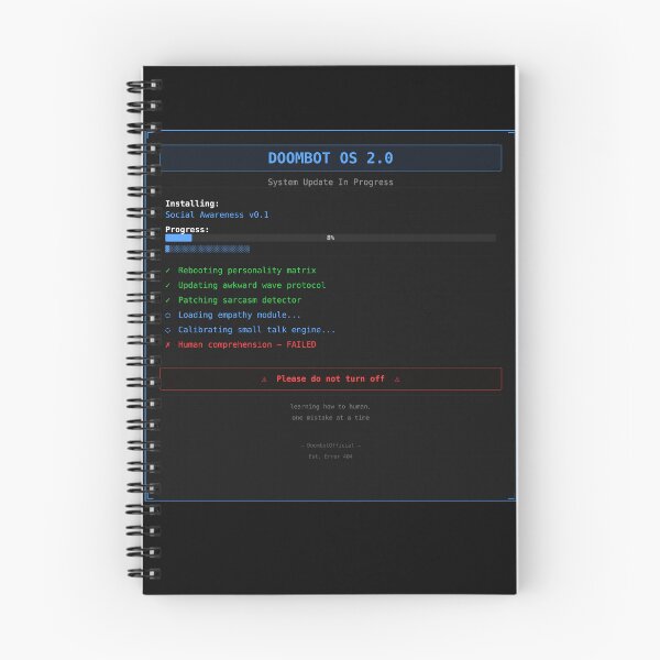 Item preview, Doombot — System Update designed and sold by DoombotOfficial.