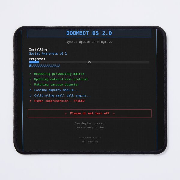 Item preview, Doombot — System Update designed and sold by DoombotOfficial.