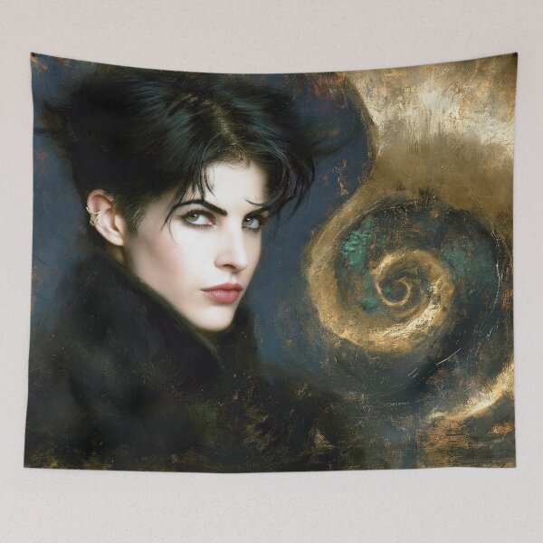Item preview, Lady Against the Golden Spiral  designed and sold by JaimeLikes.