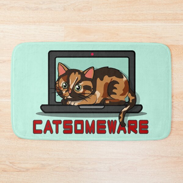 Item preview, Catsomeware | Funny Computer Cat Pun | Programmer & Cat Lover Gift designed and sold by Fun Funky Designs.