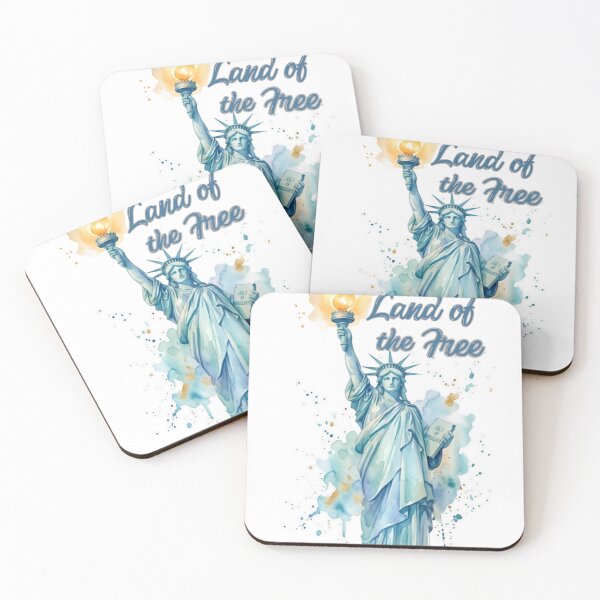 Item preview, Land of the Free Patriotic Design designed and sold by laughingshirts.