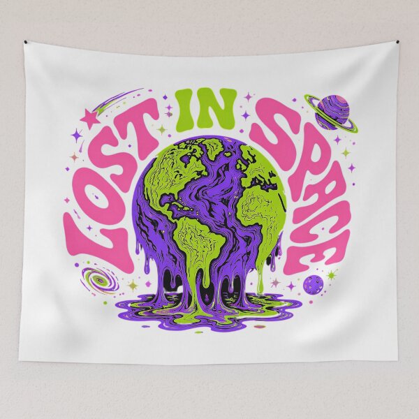 Item preview, Melting Earth Lost In Space Illustration designed and sold by Shopg94.