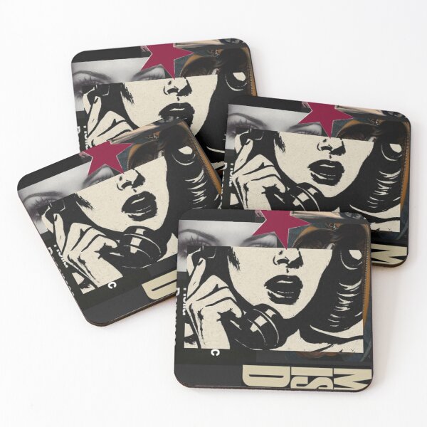 Item preview, Music Is My Drug Retro Pop Art Collage designed and sold by SarvynStudio.