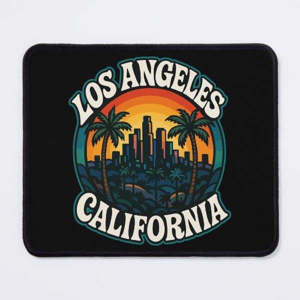 Item preview, Los Angeles California United States Trippy Travel designed and sold by TomFrontierArt.