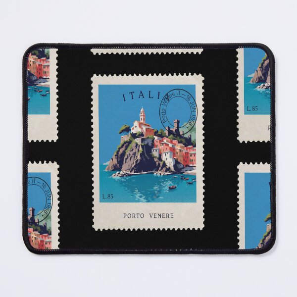 Item preview, Porto Venere Italy Gulf of Poets Postage Stamp Sticker designed and sold by stickercuffs.
