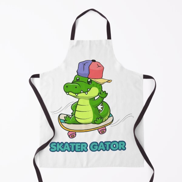 Item preview, Cute Skater Gator Funny Alligator On Skateboard designed and sold by Frafri92.