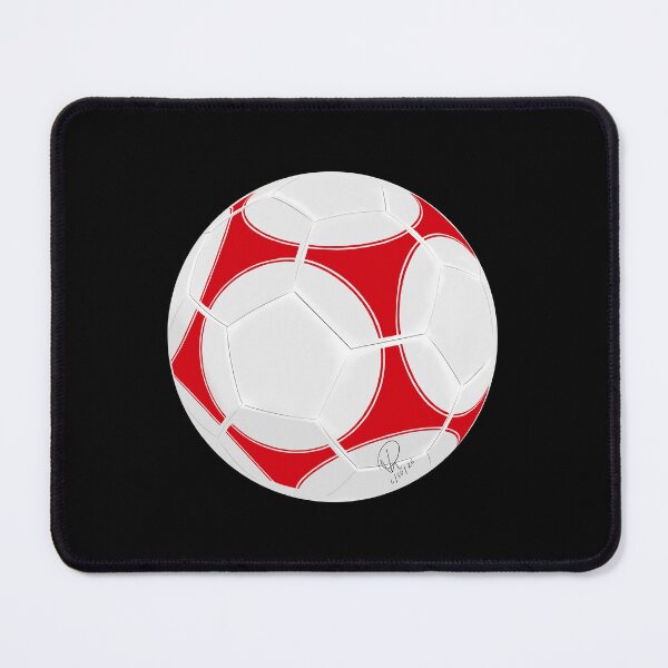 Item preview, Red Hand Drawn Soccer Ball Classic Graphic designed and sold by Rhapsodic1290.