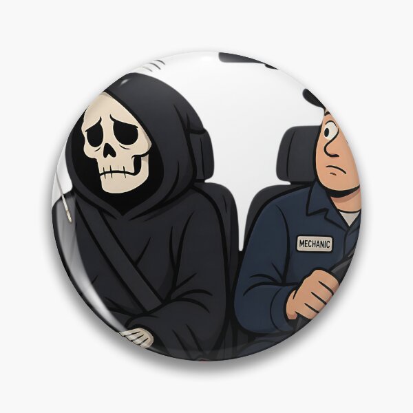 Item preview, Funny Grim Reaper Dry Engine Oil Dipstick JDM designed and sold by MUGEN WORKS.