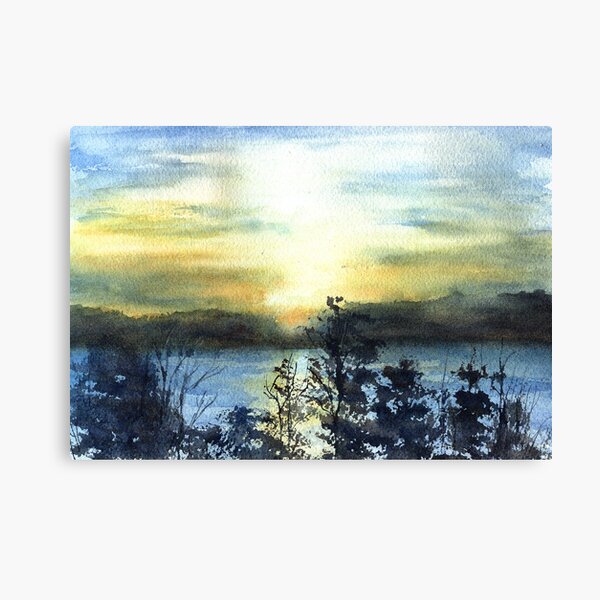 Item preview, Sundown Over the Lake designed and sold by LinFrye.