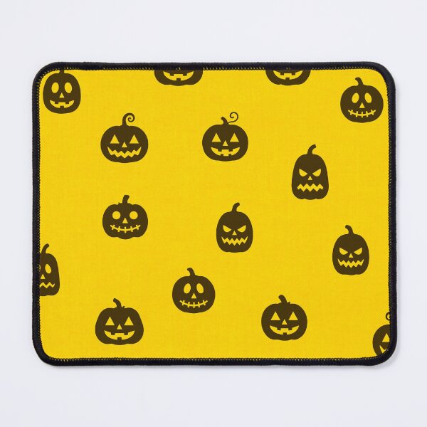 Item preview, minimal cute icon pumpkin preppy halloween textured Candy Corn Yellow designed and sold by RenattaZare.