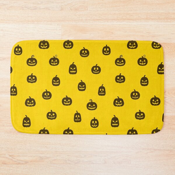 Item preview, minimal cute icon pumpkin preppy halloween textured Candy Corn Yellow designed and sold by RenattaZare.