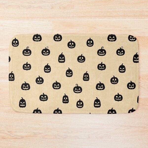 Item preview, minimal cute icon pumpkin preppy halloween textured Cream   designed and sold by RenattaZare.