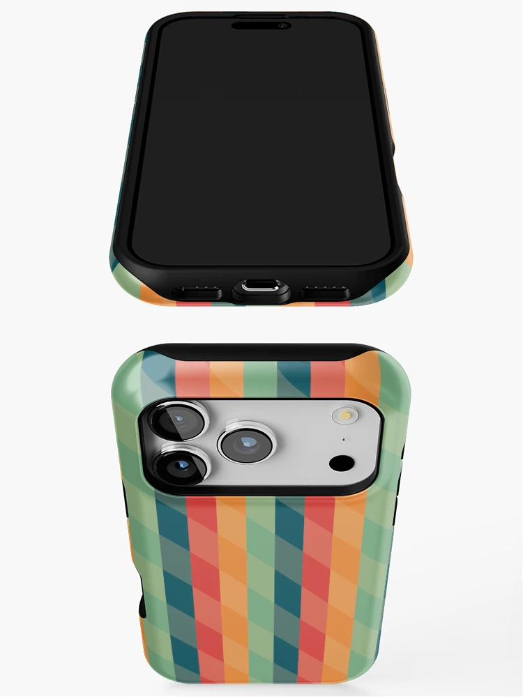 Thumbnail 3 of 4, iPhone Case, Rhombus Pattern designed and sold by RorisRealms.