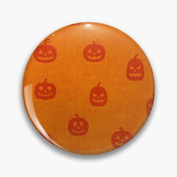 Item preview, minimal cute icon pumpkin preppy halloween textured Dusty Orange  designed and sold by RenattaZare.