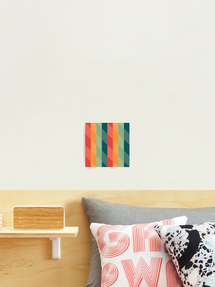 Thumbnail 2 of 3, Photographic Print, Rhombus Pattern designed and sold by RorisRealms.