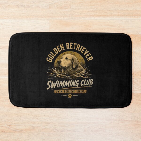 Item preview, Golden Retriever Swimming Club Swim Retrieve Repeat Dog Owner Golden Retriever Lover designed and sold by HumansStuck12.