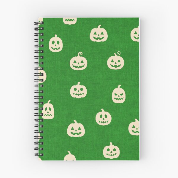 Item preview, minimal cute icon pumpkin preppy halloween textured Frankenstein Green designed and sold by RenattaZare.