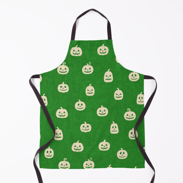 Item preview, minimal cute icon pumpkin preppy halloween textured Frankenstein Green designed and sold by RenattaZare.