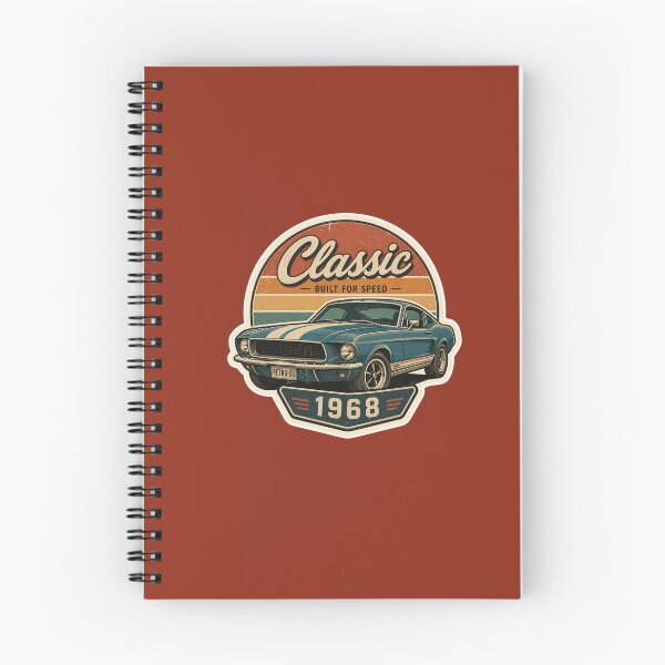 Item preview, Classic 1968 Vintage Muscle Car Sticker designed and sold by stiishop.