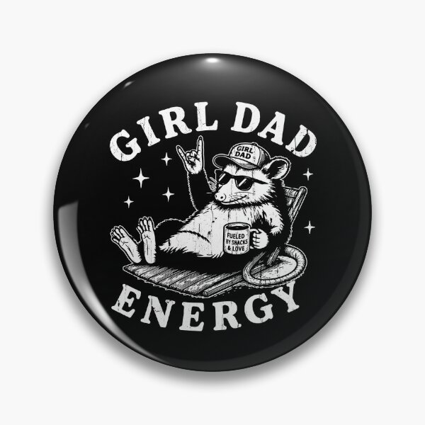 Item preview, Girl Dad Energy designed and sold by ladycerebellum.