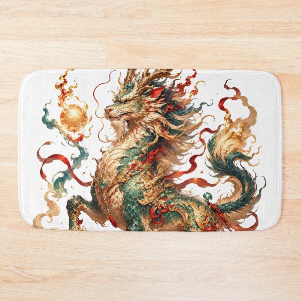Item preview, Auspicious Qilin Dragon Horse Art designed and sold by Rui Mythic Studio.