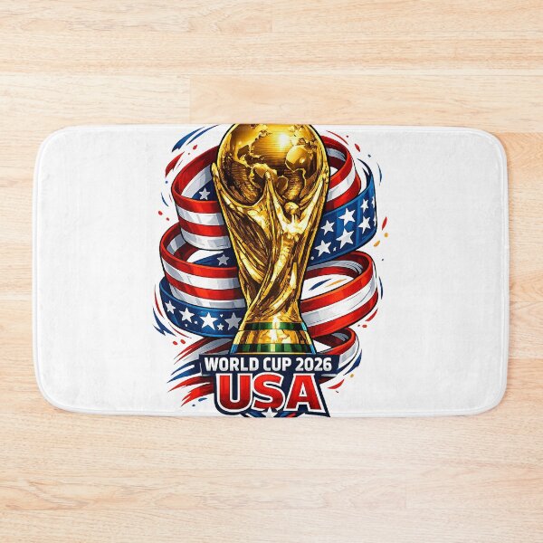 Item preview, World Cup 2026 USA Trophy Graphic T Shirt Football Fan Apparel designed and sold by ZEXEFY.