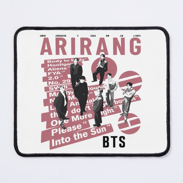 Item preview, Arirang BTS Tour Trendy Summer Music Fan Gift designed and sold by HanseGarcila.
