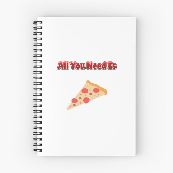 Item preview, All You Need Is Pizza – Funny Food Pun designed and sold by Soujji-Designs.
