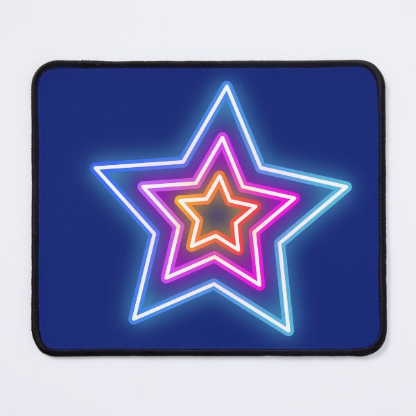 Item preview, Neon Glow Retro Star Cyberpunk Synthwave Aesthetic designed and sold by SolutionsArt.