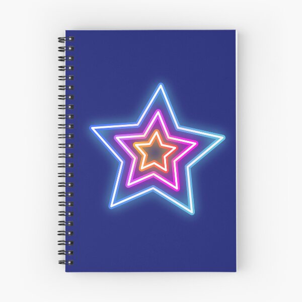 Item preview, Neon Glow Retro Star Cyberpunk Synthwave Aesthetic designed and sold by SolutionsArt.