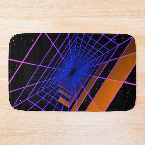 Item preview, Rectangular Wireframe Tunnel & Orange Cells R2 designed and sold by Electric Shock!! Design.