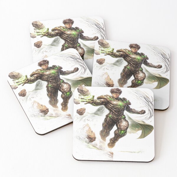Item preview, Terra Force – Elemental Earth Superhero Illustration designed and sold by Artisan Finds Online.
