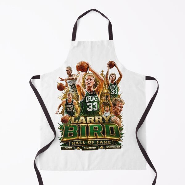 Item preview, Larry Bird Hall of Fame | Legendary Celtics Basketball Champion Vintage Sports Collage designed and sold by tareankush.