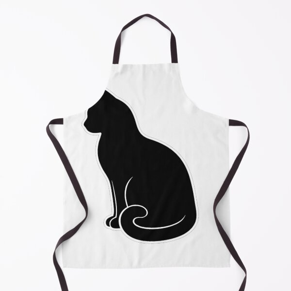 Item preview, Black Cat Silhouette Sticker | Cute Cat Lover Gift designed and sold by Skedart.