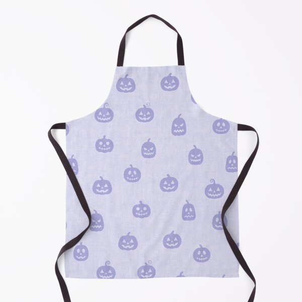 Item preview, minimal cute icon pumpkin preppy halloween textured Moonlit Lavender  designed and sold by RenattaZare.