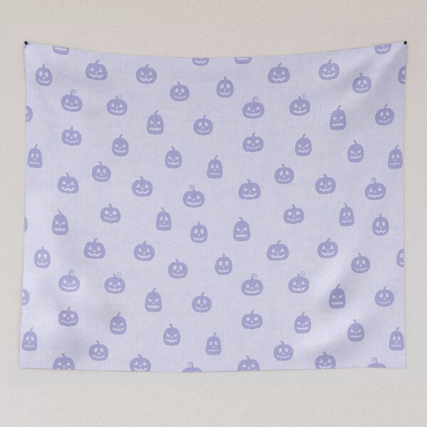 Item preview, minimal cute icon pumpkin preppy halloween textured Moonlit Lavender  designed and sold by RenattaZare.