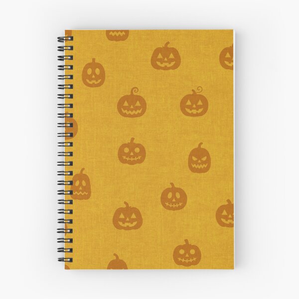 Item preview, minimal cute icon pumpkin preppy halloween textured Mustard Yellow  designed and sold by RenattaZare.