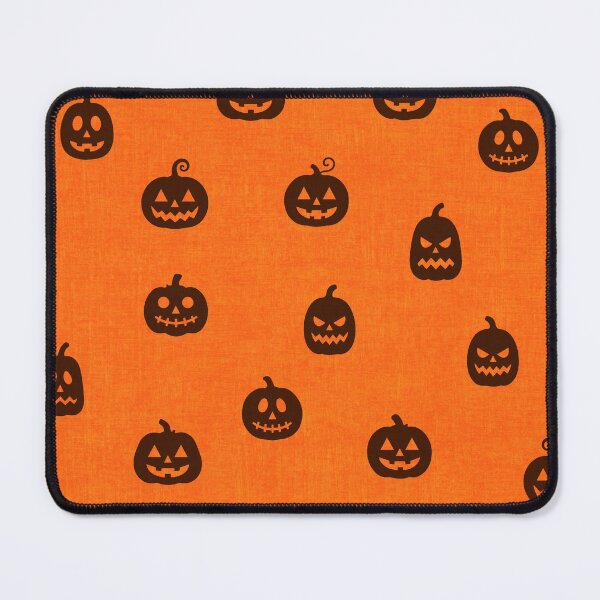 Item preview, minimal cute icon pumpkin preppy halloween textured Pumpkin Orange designed and sold by RenattaZare.