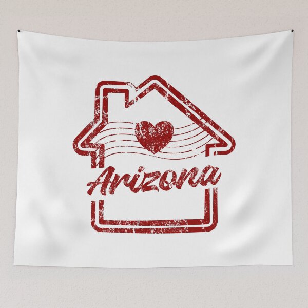 Item preview, Arizona Home State Pride Vintage Heart Stamp designed and sold by chaaval.