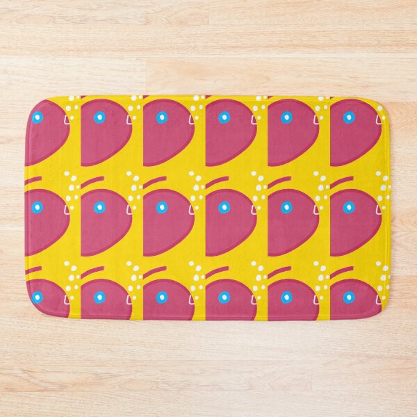 Item preview, Quirky Cute Simple 90s Fish Design Print designed and sold by TheSnugGirl.