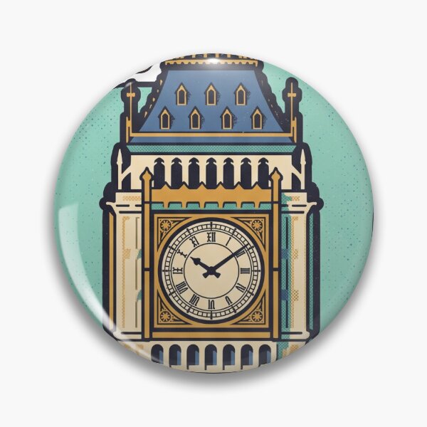 Item preview, Big Ben London England Vintage Travel Poster Retro 70s designed and sold by negruj.