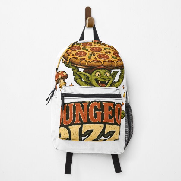 Item preview, Dungeon Pizza Vintage Mascot designed and sold by Drofted.