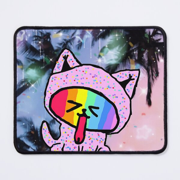 Item preview, Cute Rainbow Sprinkles Cat designed and sold by BejLander-Art.