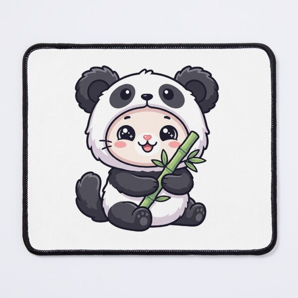 Item preview, Cute Chibi Kitten in Panda Costume designed and sold by  Cat Lady.